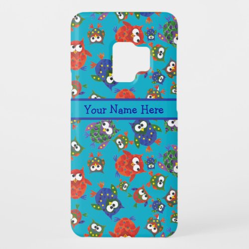 Custom Cute Owls Droid RAZR Case_Mate Case