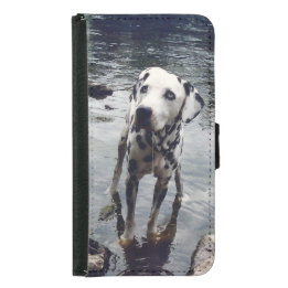 Custom Cute Pet Friend Photo Upload Dog Image Samsung Galaxy S5 Wallet Case