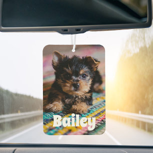 Custom Cute Pet Photo Air Freshener