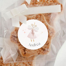 Custom Cute Pink Mouse Sticker