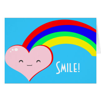 Custom Cute Rainbow Card
