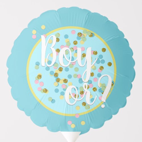 Custom Cute Summery Fun Colorful Confetti Dots Balloon