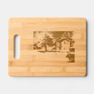 Custom Cutting Board, 11.5" x 8.75" Engraved Cutting Board
