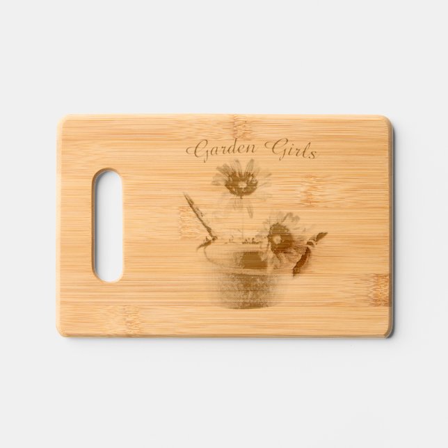 Custom Cutting Board, 9" x 6" Engraved Cutting Board (Front)