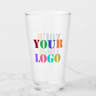 Custom CVompany Logo Glass Business Promotional