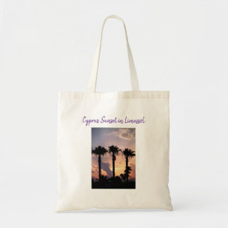 Custom Cyprus Mediterranean Beach Travel Tote Bag