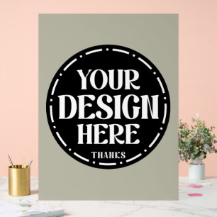 Custom Dad Appreciation gift Design Acrylic Sign