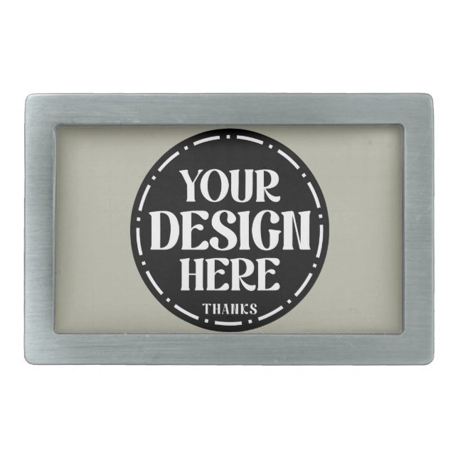 Custom Dad Appreciation gift Design Belt Buckle (Front)