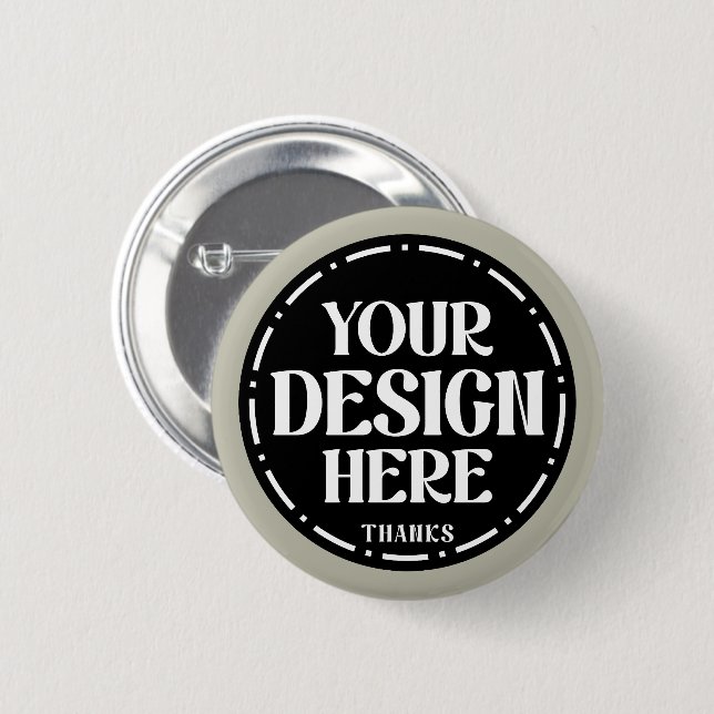 Custom Dad Appreciation gift Design Button (Front & Back)