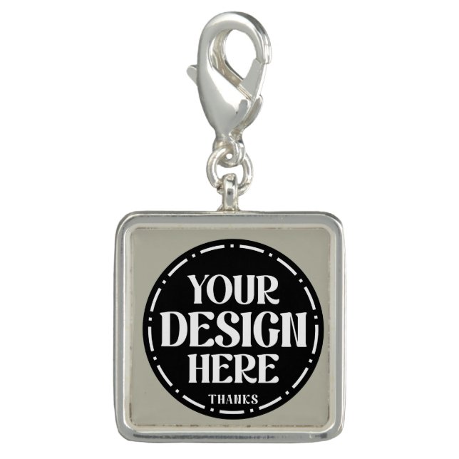 Custom Dad Appreciation gift Design Charm (Front)