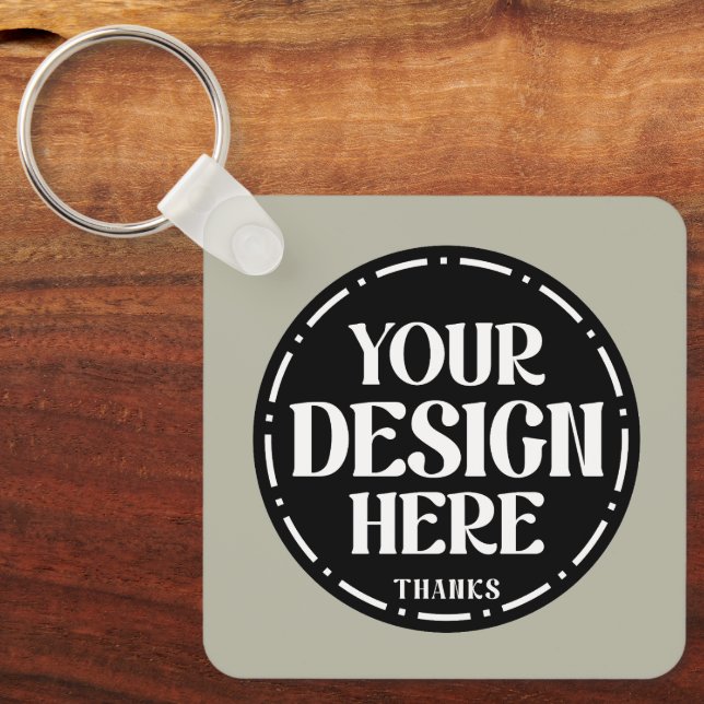 Custom Dad Appreciation gift Design Keychain (Front)