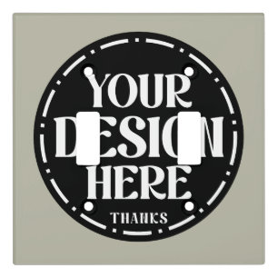 Custom Dad Appreciation gift Design Light Switch Cover