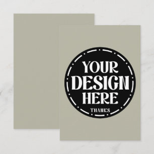 Custom Dad Appreciation gift Design Note Card