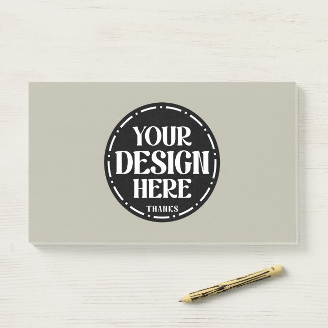 Custom Dad Appreciation gift Design Post-it Notes (On Desk)