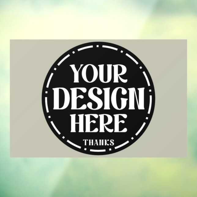 Custom Dad Appreciation gift Design Window Cling (Sheet 3)