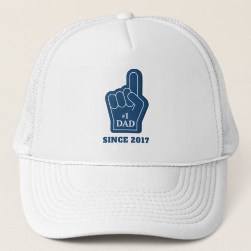 Custom Dad Birthday Fathers Day Keepsake Trucker Hat