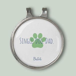 Custom Dad Dog Golf Hat Clip