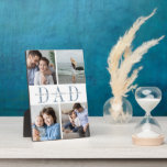 Custom "Dad" Father's Day Kids Photo Collage Plaque Custom "Dad" Father's Day Kids Photo Collage Plaque