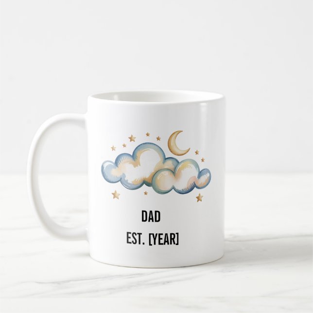 Custom Dad Mug – Personalized New Dad Gift (Left)