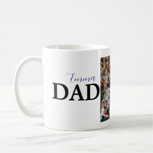 Custom Dad Mug with Photo and Child’s Name