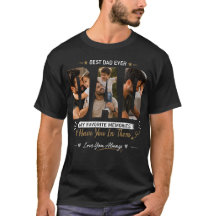Custom Dad Photo Shirt – My Favorite Memories Have