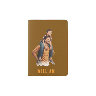 Custom Dad & Sons Adventure Photo Passport Holder