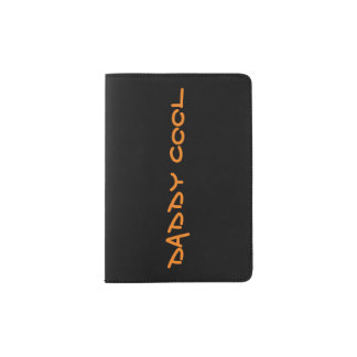 Custom "Daddy Cool" ZIG ZAP font Passport Holder