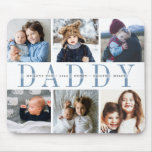 Custom Daddy Father's Day Photo Collage Mouse Pad Custom Daddy Father's Day Photo Collage Mouse Pad