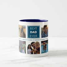 Custom Daddy Father's Day Photo Collage