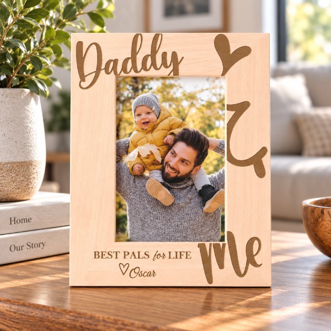 Custom Daddy & Me Picture Frame (Creator Uploaded)