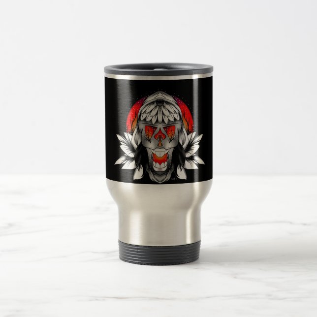 Custom Daddy O Designs Art Coffee Cup (Center)