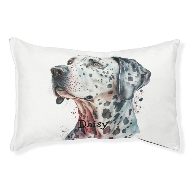 Custom Dalmation Dog Pet Animal  Pet Bed (Front)