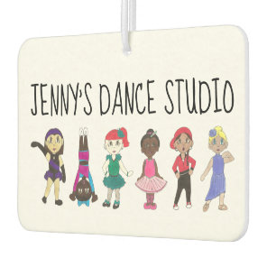 Custom Dance Class School Studio Little Dancers Air Freshener