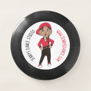 Custom Dance School Studio Hip Hop Dancer Girl Wham-O Frisbee