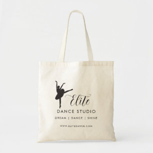 Custom Dance Studio Logo Personalized Team Gift Tote Bag