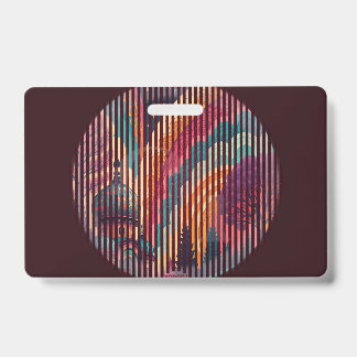 Custom Dark Fantasy Stripe Badge