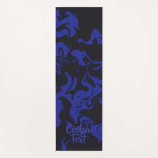 Custom Dark Waves Yoga Mat