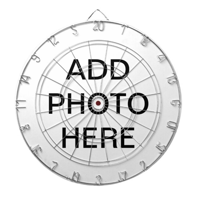 Custom Dartboard - ADD A PHOTO OF YOUR FRENEMY! (Front)