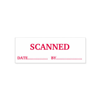  Custom Date Stamp RED