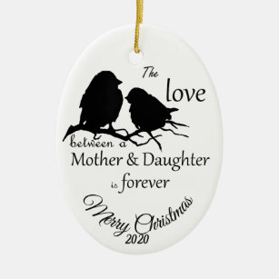 mom and daughter ornament