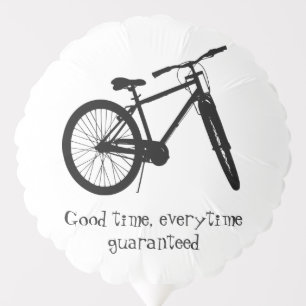 Custom Dated Christmas Mountain Biking Quote Balloon