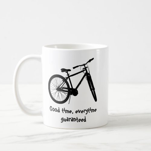 Custom Dated Christmas Mountain Biking Quote Ceram Coffee Mug