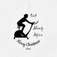 Custom Dated Christmas Spinning class, cycle