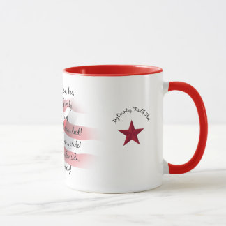 Custom Dated Patriotic USA Beverage Mug