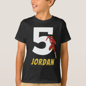 Custom DC Comics | The Flash Birthday T-Shirt