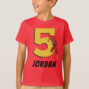 Custom DC Comics   The Flash Birthday T-Shirt