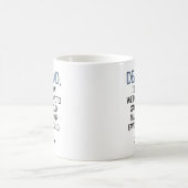 Custom Dear Dad Coffee Mug (Center)