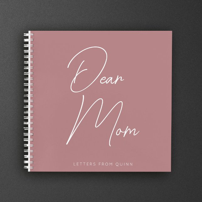 Custom Dear Mom Parent Memories Grief Journal (Creator Uploaded)