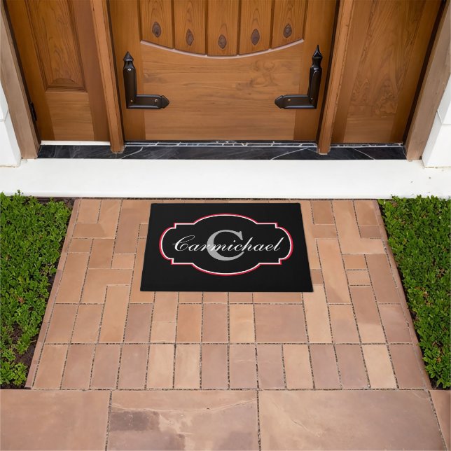 Custom Decorative Monogram Doormat (Outdoor)