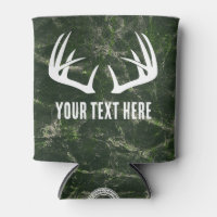 Custom Deer Hunting Can Cooler